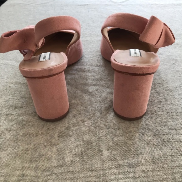 Zara ballet pink mules with bow - Picture 4 of 7